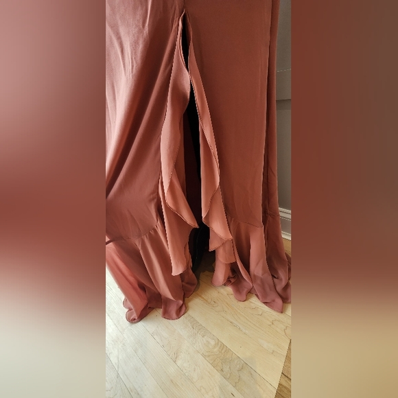 Spice Mori Lee Bridesmaid Dress 21752 Size 14 - Picture 3 of 4